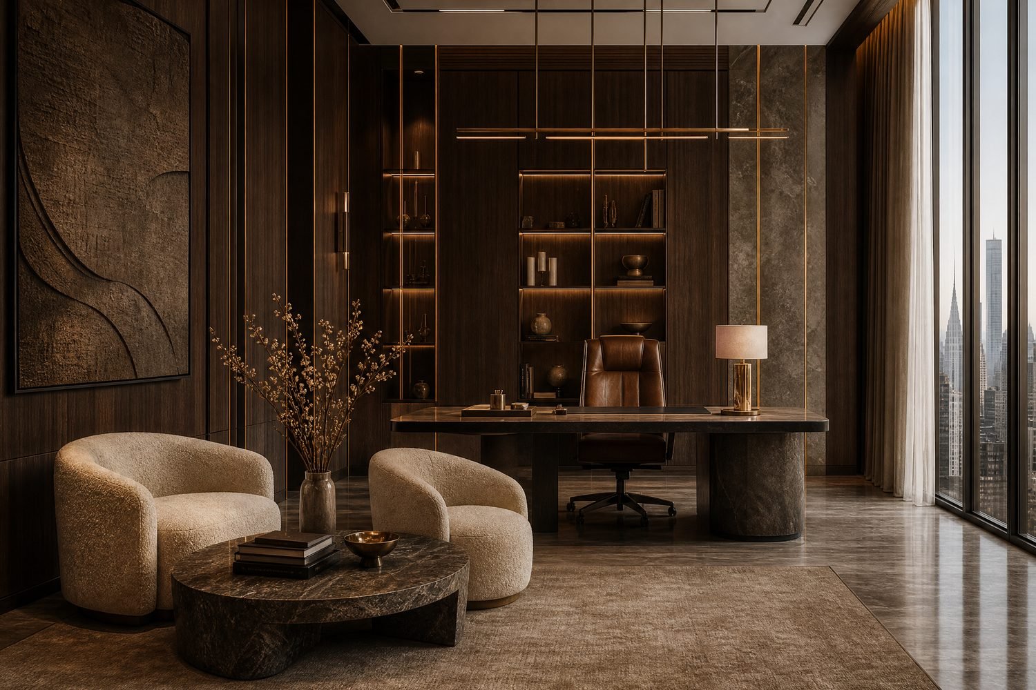 Modern commercial interior